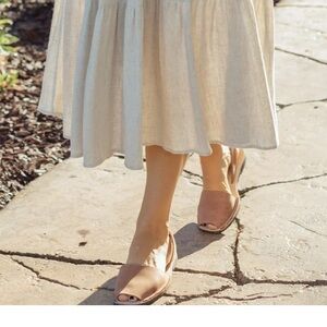 Neuflora Pons Classic Pons Avarcas Leather Sandals in Classic Brown